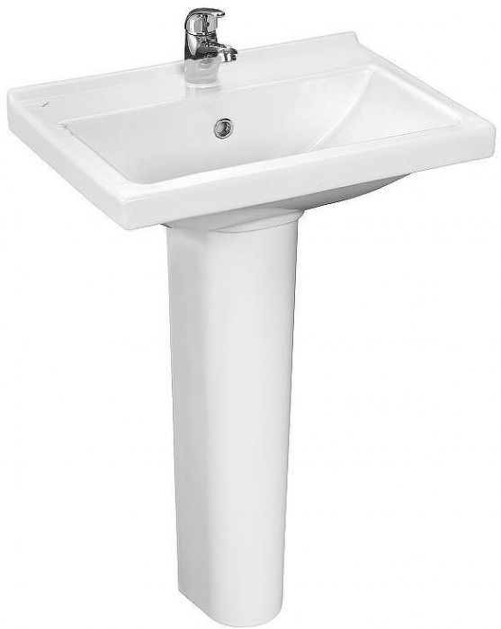 Раковина Santeri Визит 55 1.3115.3.S00.11B.0 Белая