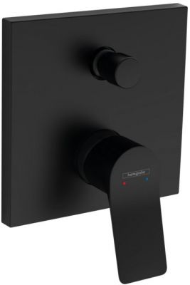 Hansgrohe Vivenis Смеситель для ванны, встраиваемый, цвет: черный матовый