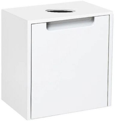 Тумба под раковину Runo Бари Микра 40 00-00001975 подвесная Белая