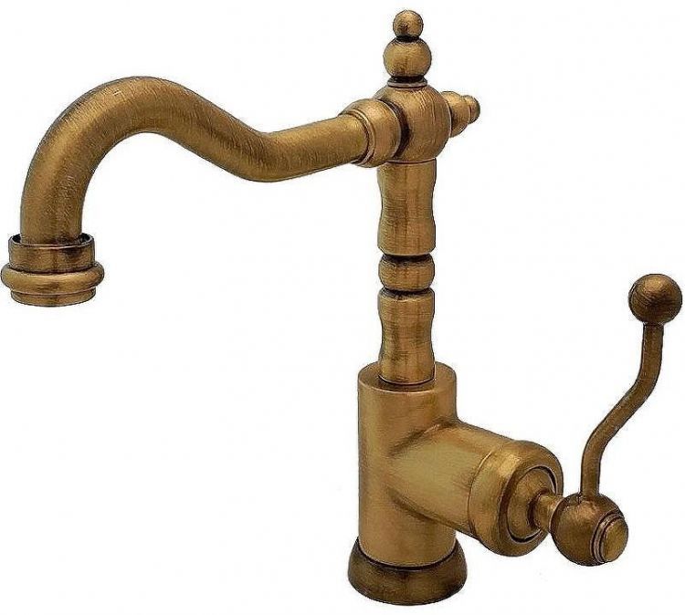 Смеситель для раковины Paini Duomo 88F3250 Состаренная бронза Смеситель для раковины Paini Duomo 88F3250 Состаренная бронза