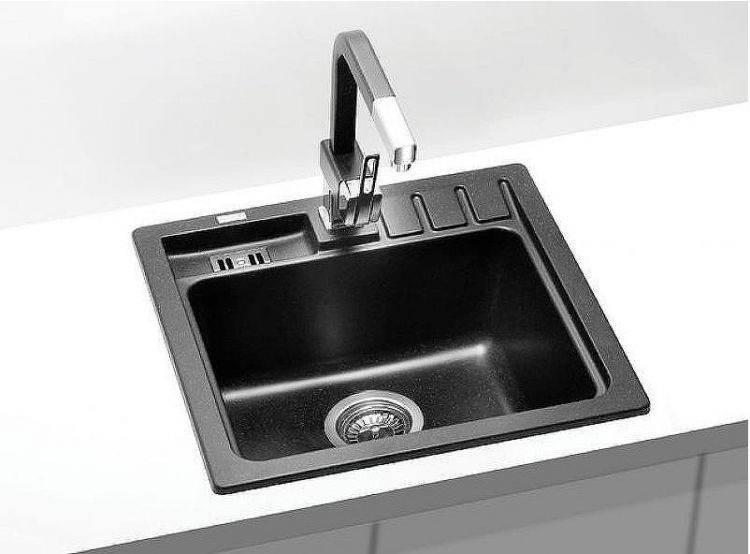 Кухонная мойка Alveus Granital Niagara 20 Carbon G91 465x465x180 1089484 Угольная