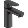 Hansgrohe Vernis Blend Смеситель для раковины, излив 100 мм, цвет: матовый черный