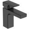 Hansgrohe Vernis Blend Смеситель для раковины, излив 100 мм, цвет: матовый черный