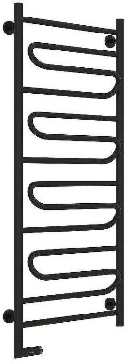 Электрический полотенцесушитель Сунержа Элегия 2.0 1200x500 L 31-5218-1250 Черный матовый
