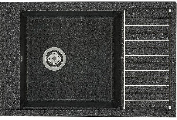 Кухонная мойка Aquaton Делия 78 1A715132DE210 Графит