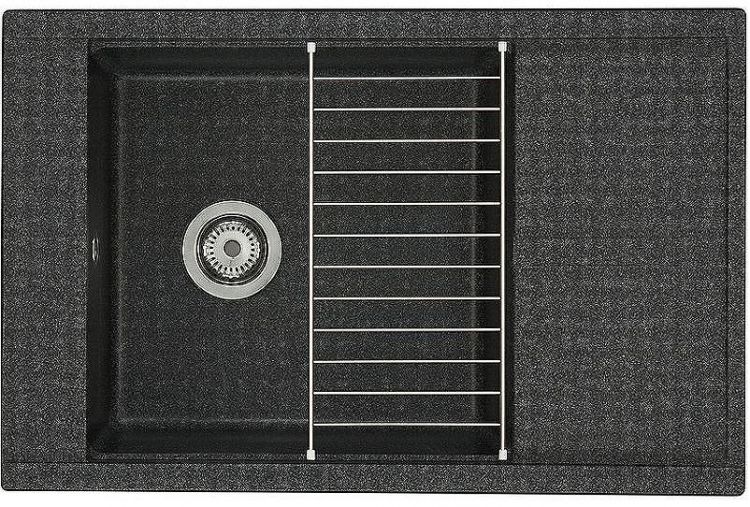 Кухонная мойка Aquaton Делия 78 1A715132DE210 Графит