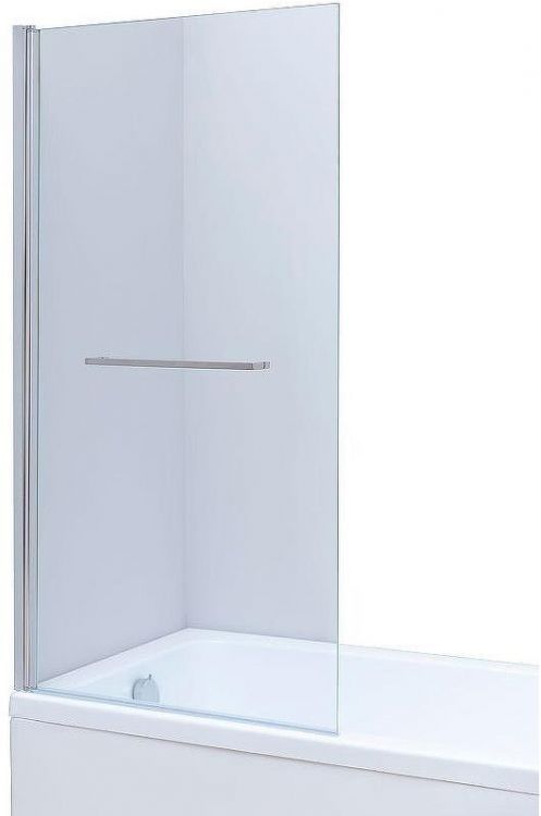 Шторка на ванну Allen Brau Priority 80 3.31023.00 профиль Хром стекло прозрачное
