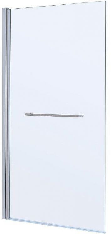 Шторка на ванну Allen Brau Priority 80 3.31023.00 профиль Хром стекло прозрачное