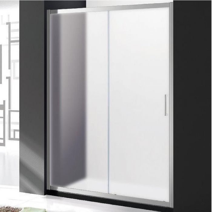 Душевая дверь Cezares MOLVENO-BF-1-150-P-Cr профиль Хром стекло матовое
