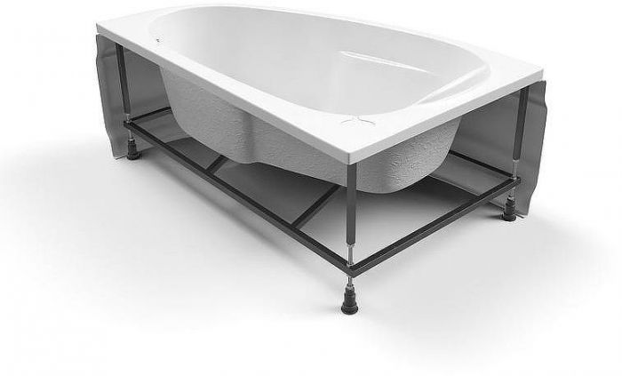 Акриловая ванна Cersanit Joanna 160х95 R 63339 без гидромассажа