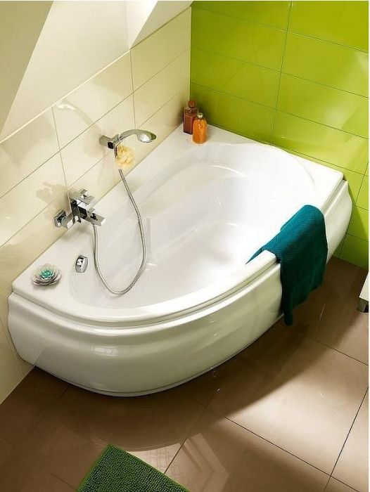 Акриловая ванна Cersanit Joanna 160х95 R 63339 без гидромассажа