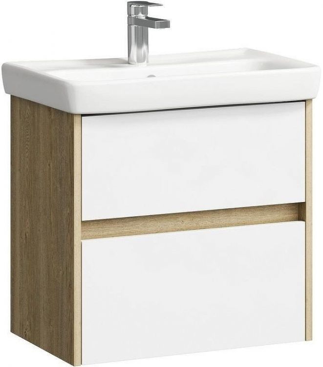 Тумба под раковину Aqwella Сити Т6м/DB 60 CI0106DB Дуб балтийский