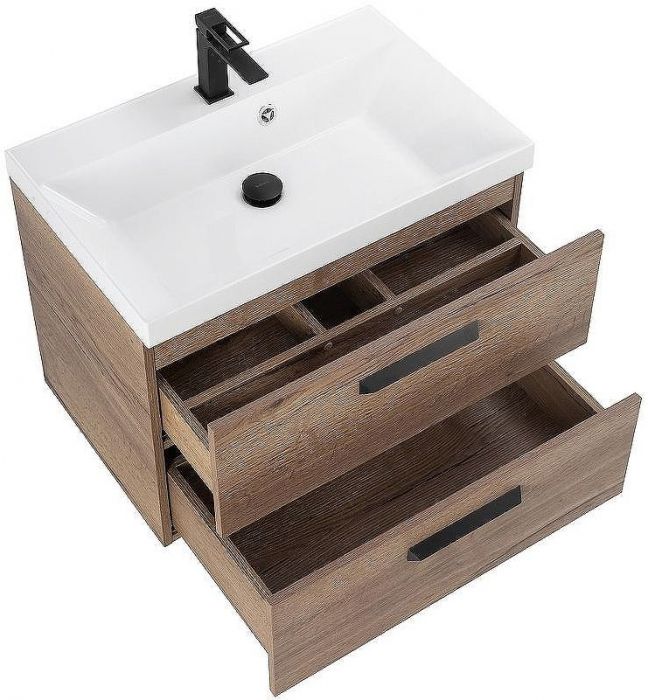 Тумба под раковину BelBagno Aurora 70 AURORA-700-2C-SO-RT подвесная Rovere Tabacco