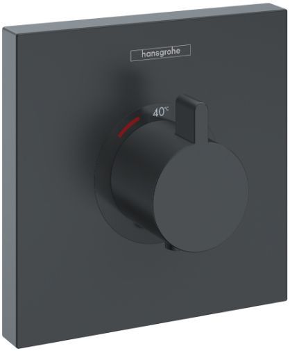 Hansgrohe ShowerSelect Смеситель для душа, встраиваемый, термостатический, цвет: черный матовый