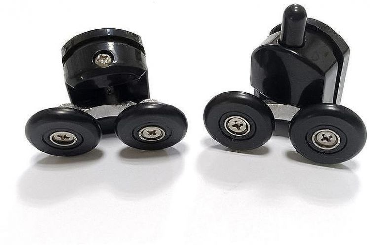 Душевая дверь Abber Schwarzer Diamant 120 AG30120BMH профиль Черный стекло матовое