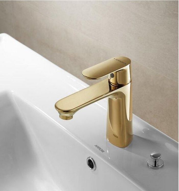 Смеситель для раковины Arrow AMP11848J цвет Золото Смеситель для раковины Arrow AMP11848J цвет Золото