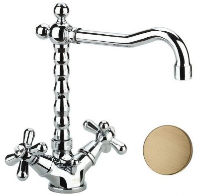Смеситель для раковины Fiore Margot Sky 01ZZ0625 цвет Бронза