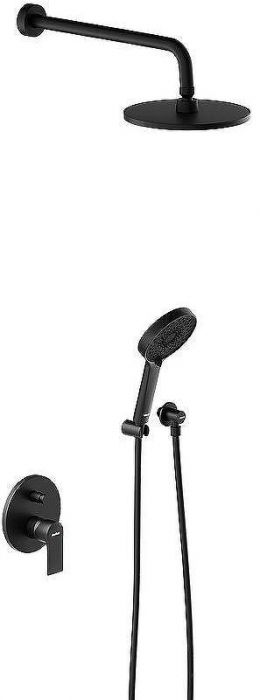 Душевая система Damixa Apollo 947520300 Черная матовая