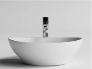 Умывальник CERAMICANOVA Element чаша накладная овальная 405x330x140 мм CN6016