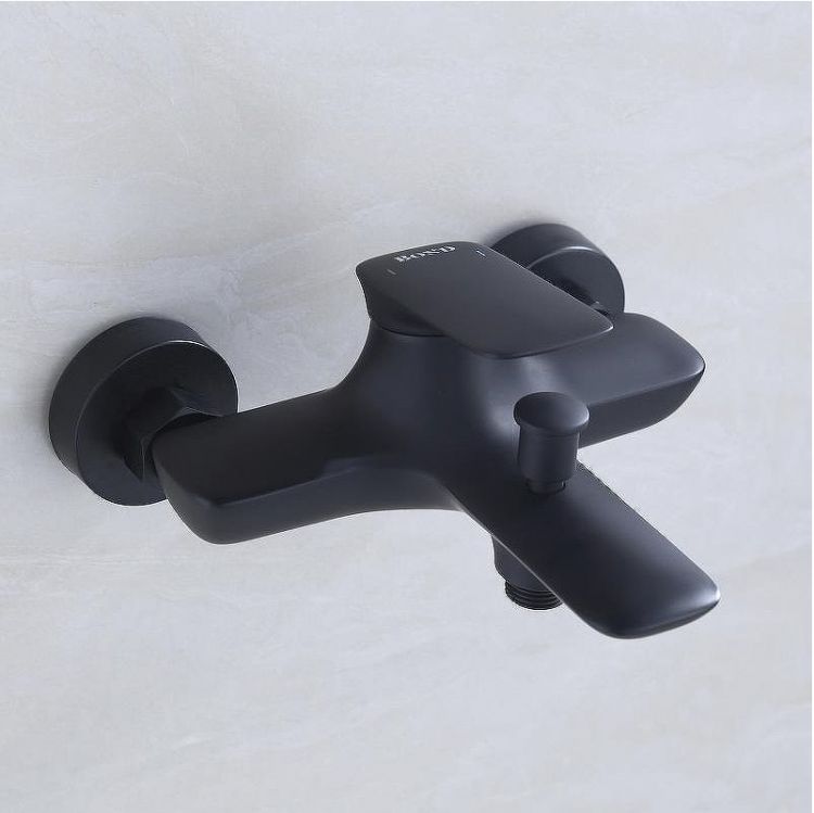 Душевая система Bond Cube B03-9588 Черная матовая