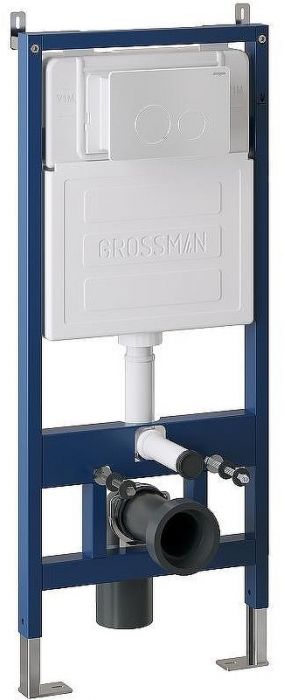 Клавиша смыва Grossman Style 700.K31.05.01M.01M Белая матовая