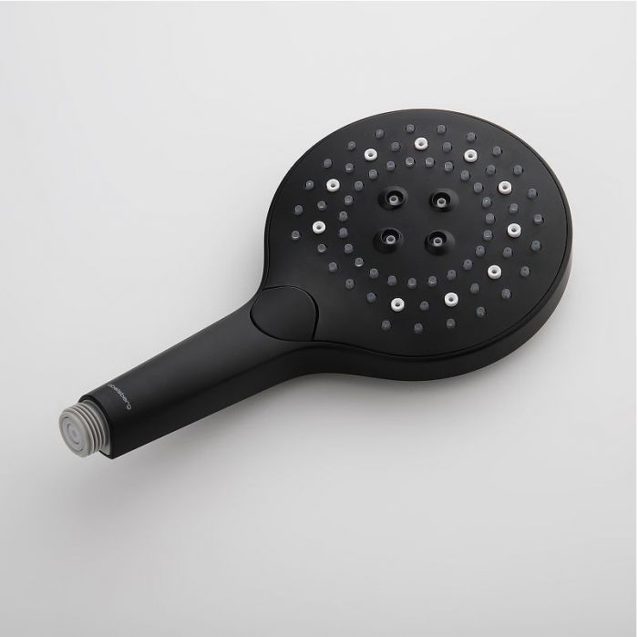 Душевая система Abelsberg Intensa SNS52655MB с термостатом цвет Вулканический черный