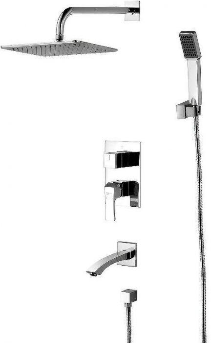 Душевая система Lemark Unit LM4522C Хром