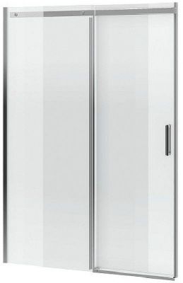 Душевая дверь Excellent Rols 120 KAEX.2612.1200.LP1/2+KAEX.2612.1200.LP2/2 (KAEX.2612.1200.LP1/2+KAEX.2612.1200.LP2/2) профиль Хром стекло прозрачное