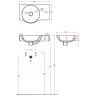 Раковина ARTCERAM WASHBASINS LML001 01 00 Раковина ARTCERAM WASHBASINS LML001 01 00