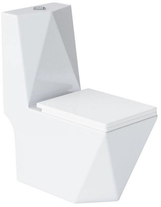 Унитаз моноблок Laguraty 071A с бачком и сиденьем Микролифт