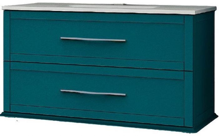 Тумба под раковину Cezares Tiffany 100 54953 подвесная Blu Petrolio