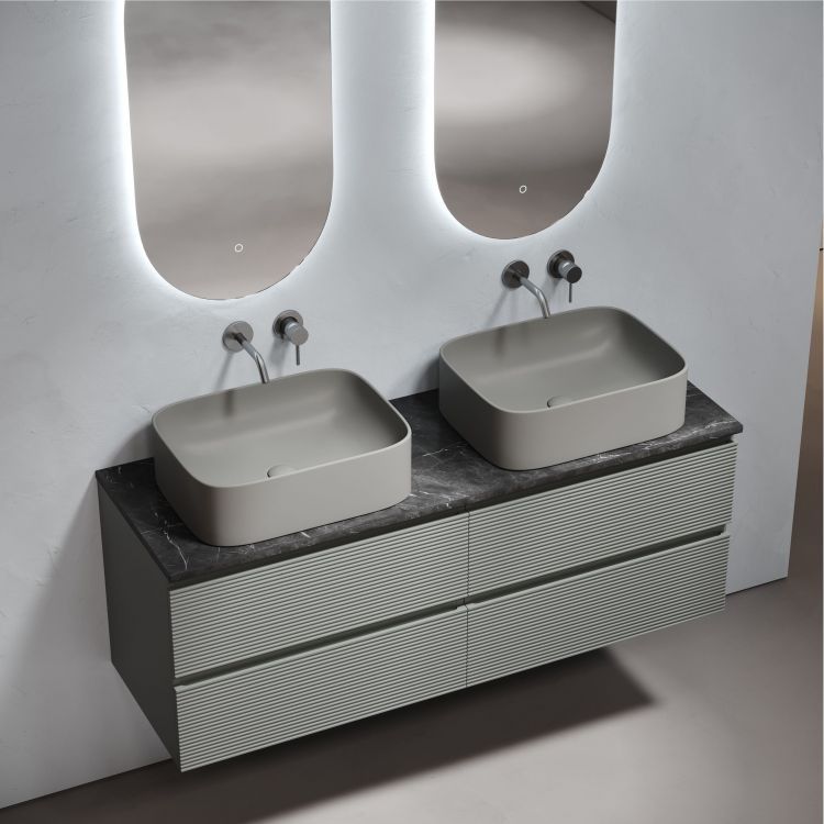 Столешница для ванной комнаты SANCOS из керамогранита SANCOS Black Sky 1400х460 без отверстия под смеситель,TT140A1 Столешница для ванной комнаты SANCOS из керамогранита SANCOS Black Sky 1400х460 без отверстия под смеситель,TT140A1