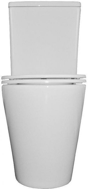 Унитаз компакт Azario Vetro AZ-2149- UQ Белый с бачком и сиденьем Микролифт