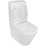 Унитаз компакт Azario Vetro AZ-2149- UQ Белый с бачком и сиденьем Микролифт