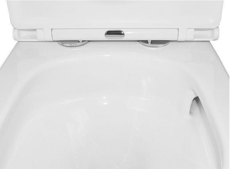 Унитаз компакт Azario Vetro AZ-2149- UQ Белый с бачком и сиденьем Микролифт