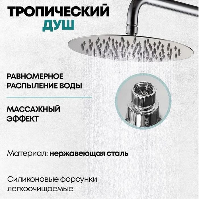 Душевая система Grocenberg GB7099CR Хром