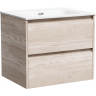 Тумба подвесная SANCOS под раковину Libra, дуб галифакс натуральный 590х450х500 мм, LB60EG Тумба подвесная SANCOS под раковину Libra, дуб галифакс натуральный 590х450х500 мм, LB60EG