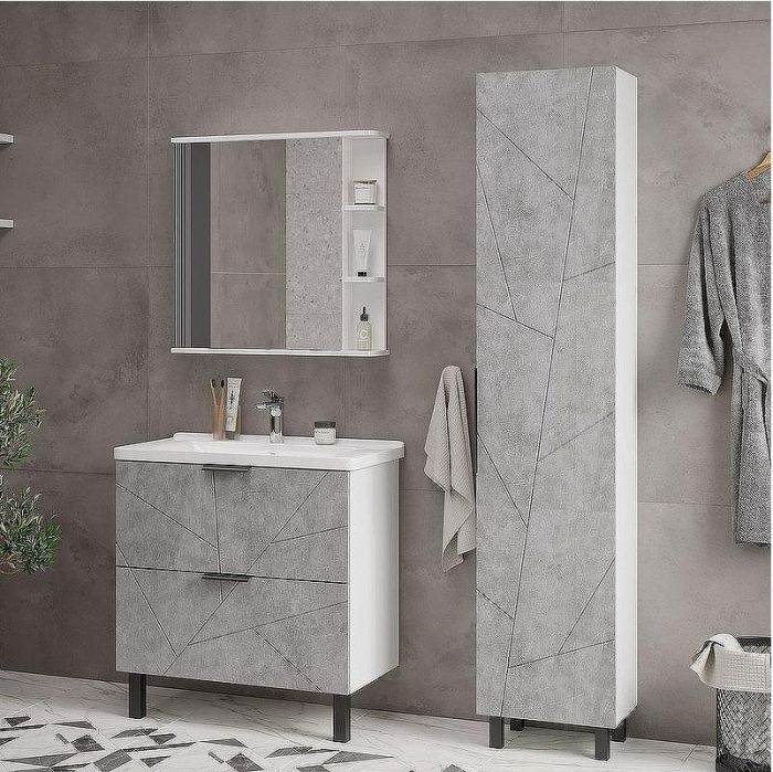 Зеркальный шкаф Volna Twing 70 szTWG70-01 Белый