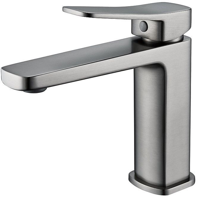 Смеситель для раковины Shevanik S9901T цвет Оружейная сталь