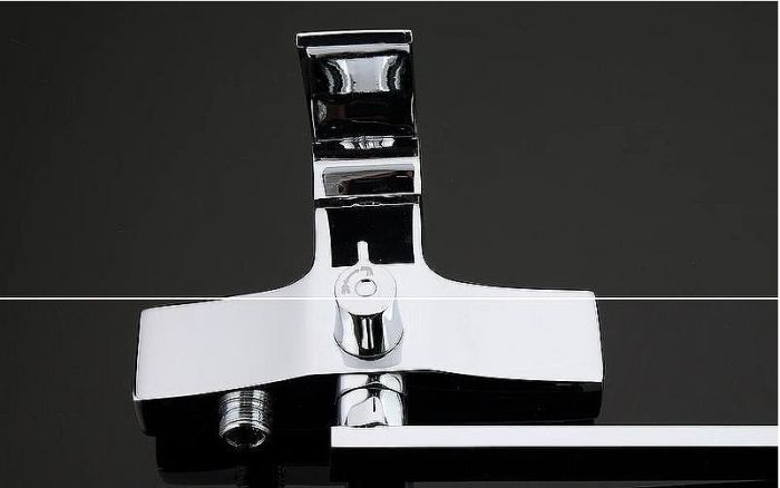 Смеситель для ванны Gappo G07 G2207 универсальный Хром