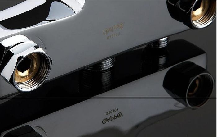 Смеситель для ванны Gappo G07 G2207 универсальный Хром