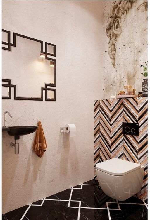 Инсталляция Lavinia Boho RelFix 77020020 для унитаза с клавишей смыва цвет Черный матовый