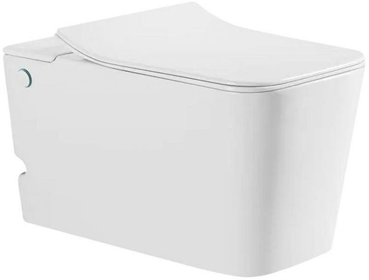 Комплект унитаза с инсталляцией SantiLine SL-5032 подвесной с сиденьем Микролифт