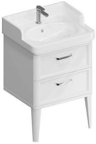 Тумба под раковину Kerama Marazzi Pompei 60 PO.M.60.2\WHT цвет Белый глянцевый