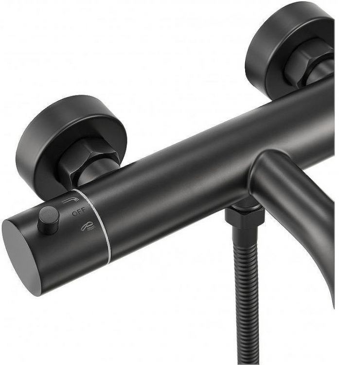 Смеситель для душа Milacio Ultra MCU.350.MB Черный матовый