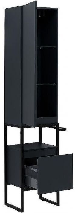 Шкаф пенал Allen Brau Priority 40 L 1.31006.AM Антрацит матовый