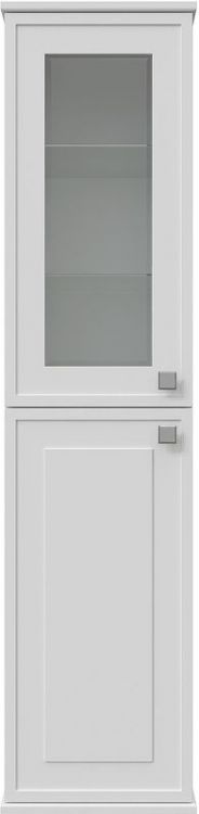 Шкаф пенал STWORKI Хадстен 34 L С16832 подвесной цвет Белый