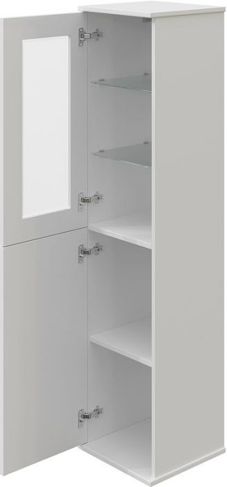Шкаф пенал STWORKI Хадстен 34 L С16832 подвесной цвет Белый