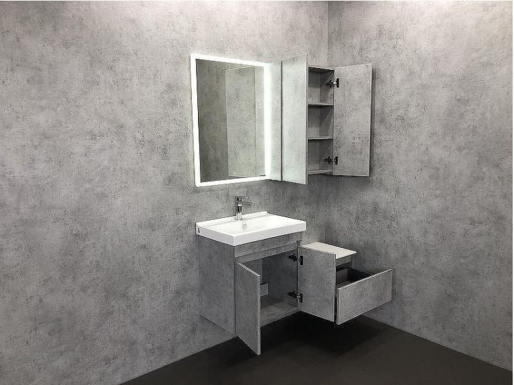 Тумба Comforty Осло 60 00-00000838 подвесная Бетон светлый Тумба Comforty Осло 60 00-00000838 подвесная Бетон светлый