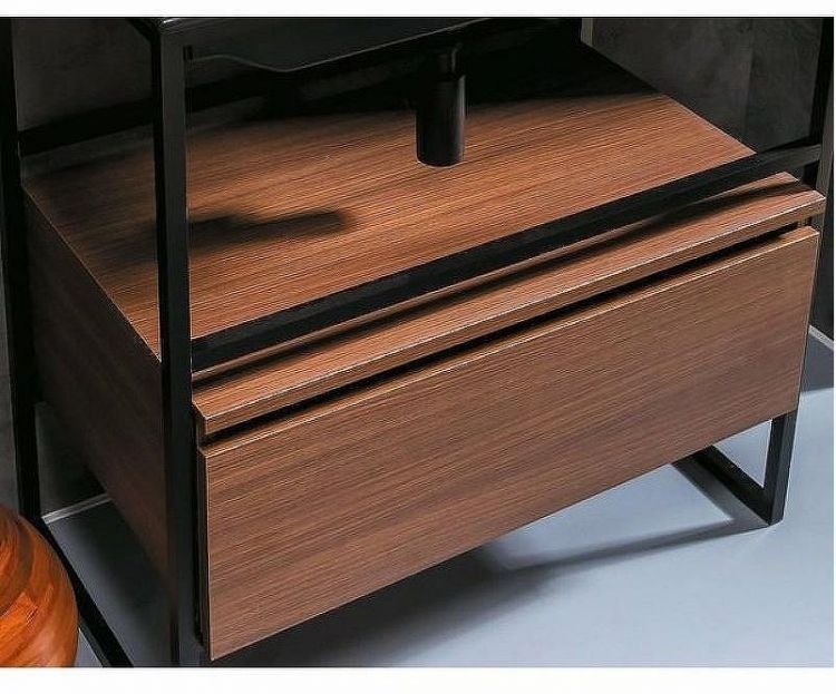 Тумба Boheme Armadi Art Loft 80 894-080-D подвесная Dark Wood